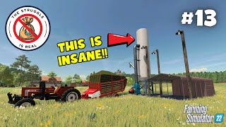 THIS IS INSANE  The Struggle is Real 13  Farming Simulator 22 [upl. by Nofpets]