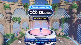 Astro Bot  SpringLoaded Run  0043258  NEW RECORD [upl. by Feldstein]