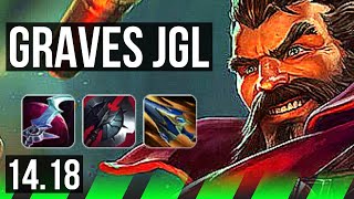 GRAVES vs VOLIBEAR JGL  45k DMG Legendary 500 games  EUW Master  1418 [upl. by Inol]