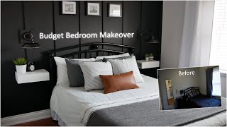 DIY Bedroom Makeover 250 Budget [upl. by Yerag212]