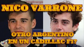 NICO VARRONE OTRO PILOTO ARGENTINO A LA F1 DE LA MANO DE GM [upl. by Nelag469]