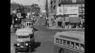 Street Scenes in Toronto 1935 [upl. by Hterrag]