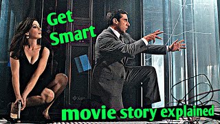 Get smart 2008 full movie story explained  hollywood comedy action movie explained in hindi urdu [upl. by Bonucci]