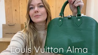 Louis Vuitton Alma PM Bag Review [upl. by Declan84]