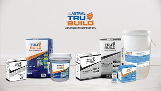 Astral Trubuild  Aqualock  Advanced Waterproofing Solutions [upl. by Leftwich]