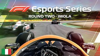 BACK TO BACK WINS  F1 Esports 2022 Round 2 Imola Onboard POV [upl. by Paderna]