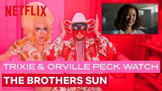 Trixie Mattel amp Orville Peck React to The Brothers Sun  I Like To Watch  Netflix [upl. by Liamsi]