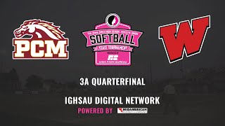 2024 IGHSAU State Softball 3A Quarterfinal Williamsburg vs PCM [upl. by Anna-Diana]