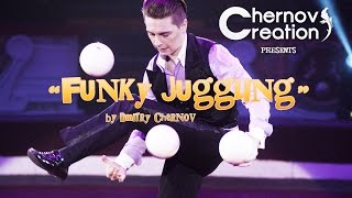 Dmitry Chernov  Large balls juggling  Nikulin Moscow Circus 2013 [upl. by Proulx]