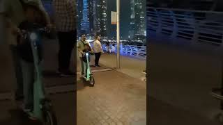 Riding Tier electric scooter Dubai Gagana  Aryan [upl. by Killion216]