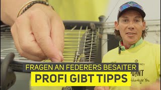 QampA  Eure Fragen an den Besaiter dem die Profis vertrauen  Tennis einfach erklärt  TennisPoint [upl. by Cirederf570]