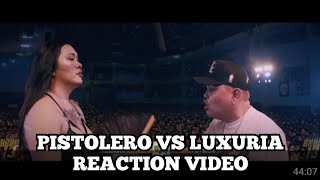 FlipTop  Pistolero vs Luxuria 2 PRODUCER REACTION [upl. by Ellehsem]