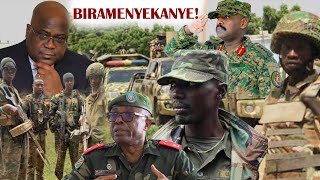 BYOSE HANZE🚨AMABANGA YA TSHISEKEDI NA MUSEVENI KU GUKUMIRA UMUVUDUKO WA M23🔥Gen MUHOOZIampTSHIWEWE [upl. by Aneehsram416]