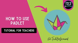 How To Use Padlet  Tutorial for Teachers [upl. by Min]