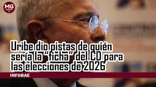 ATENCIÓN 🔴 URIBE DA PISTAS SOBRE EL CANDIDATO DEL CD A LAS PRESIDENCIALES 2026 [upl. by Aihtak]