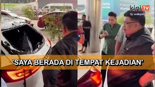 Saya selamat  Kereta KM Melaka nyaris dihempap pokok tumbang [upl. by Yecniuq977]