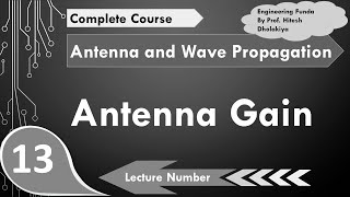 Antenna Gain Definition Basics Unit Formula amp Calculation Explained in Antenna Parameters [upl. by Baal]