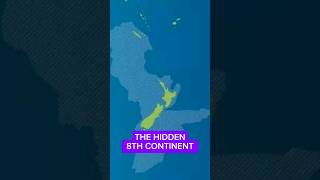 Zealandia The Lost 8th Continent Beneath the Pacific trending facts zealandia shorts [upl. by Eicram872]