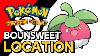 Pokemon Scarlet amp Violet  Bounsweet Location [upl. by Sevy540]