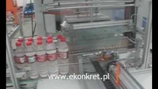 Konkret Sandomierz Automat foliujący do butelek BSF 6030 [upl. by Dnar]