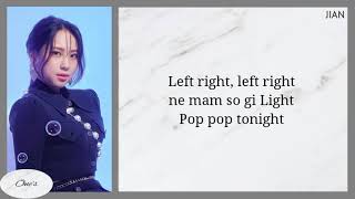 LIGHTSUM 라잇썸  Popcorn  Easy Lyrics [upl. by Elsbeth]