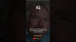 quotRichard Branson on Fun in Business Successquot [upl. by Adnam]