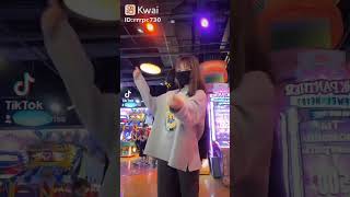 jungkook and girlfrnd dancing lalisa💃 [upl. by Ganny783]