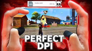 New DPI Settings For Free Fire In Android 90 Headshot Free Fire MACRO Setting dpi Settings telugu [upl. by Elletnwahs]