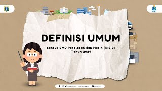 Definisi dan Kriteria Keberadaan BMD pada Pelaksanaan Sensus KIB B [upl. by Ecydnarb]