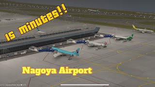 Nagoya Airport 15 minutes  World of airports [upl. by Joellen]