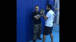 KRAV MAGA  DAR ALANDA DİRSEK ETKİLİ DİRSEK ATIŞI  UHIKM KRAV MAGA [upl. by Annaes]