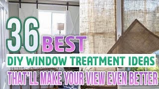 36 Best DIY Window Treatment Ideas That’ll Make Your View Even Better [upl. by Lynda191]