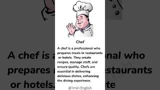 Chef  Learn English Through Story  English listening Practice shorts [upl. by Atteloj424]