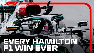 All 92 of Lewis Hamiltons Formula 1 Wins So Far [upl. by Mcmaster859]