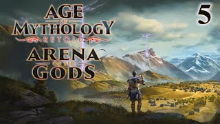 Age of Mythology Retold  Arena of the Gods  Walkthrough Gameplay 5 [upl. by Areis]