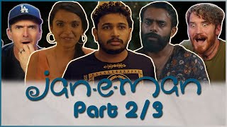 JanEMan 2021  MOVIE REACTION 23   Malayalam CRAZY Comedy Drama [upl. by Ellainad]