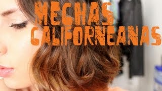 ¿Cómo hacer Mechas Californianas en cabello CORTO ¿How to Ombre Hair in SHORT hair [upl. by Anerys]