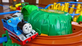 Thomas Plarail ♡ Big Mountain amp Spiral Tower Course [upl. by Dranek]