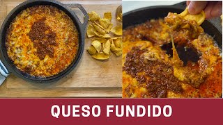 El Mejor Queso Fundido con Chorizo  The Frugal Chef [upl. by Lenwood]