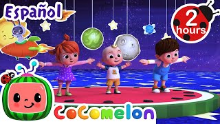 Bailemos en la noche estrellada  ¡CoComelon  Canciones Infantiles en Español Latino [upl. by Atinihc]