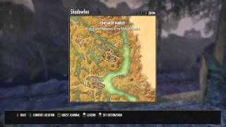 Elder Scrolls Online Clothier Survey Shadowfen [upl. by Pylle271]