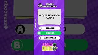 Você conhece as gírias brasileiras  1 I Quiz de Gírias quiz gírias gíriasbrasileiras girias [upl. by Lin]