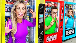 Last to Leave Vending Machine Wins 10000  Rebecca Zamolo [upl. by Orland]