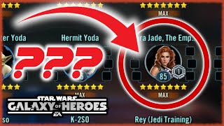 Is This Even Possible in Star Wars Galaxy of Heroes ROSTER MANIA [upl. by Billy988]