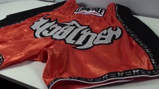 LUMPINEE MUAY THAI SHORTS RETRO ORANGE [upl. by Aimekahs]