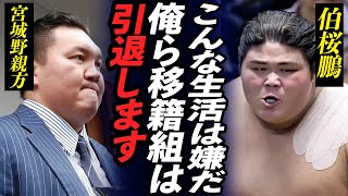 【大相撲】旧宮城野部屋の力士が大勢引退を発表…加速する“廃業ラッシュ”の理由に涙が零れ落ちた…元白鵬・宮城野親方の部屋再開が打診されるも”白紙”になった理由や”復帰不可”と言われる理由に絶句！ [upl. by Stoller140]