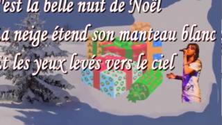 Petit papa Noël par Charlaine Baruque  paroles et karaoké  lyrics  Arrgts Gino Valenza [upl. by Vokay]