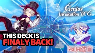 FiNaLy Is back with an FTK  Genshin Impact TCG [upl. by Nostrebor155]