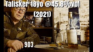 ralfy review 903  Talisker 18yo 458vol 2021 [upl. by Lever543]