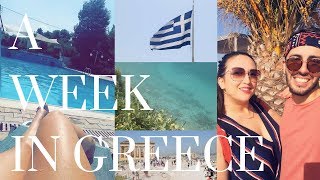 A Week in Greece  Une semaine en Grèce [upl. by Anitirhc]